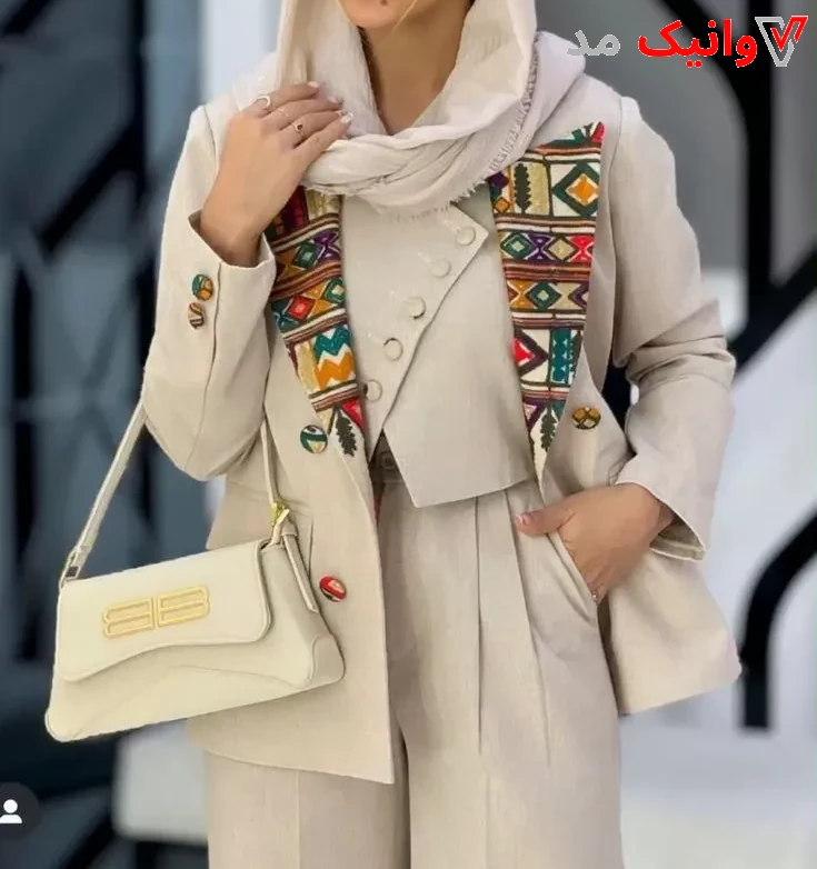 پارچه شانتون ژاکارد