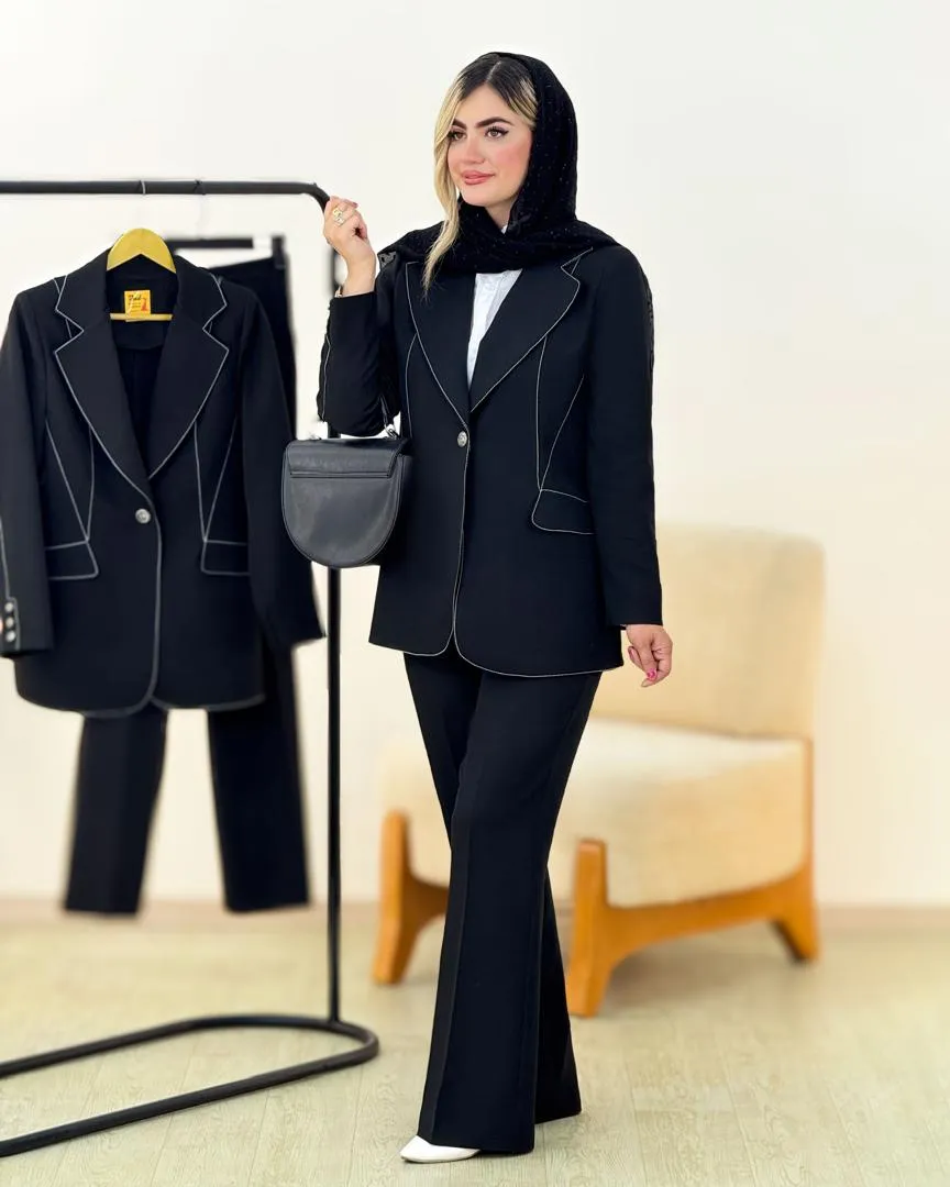 کت شلوار مازراتی دمسه دوزی کد g996