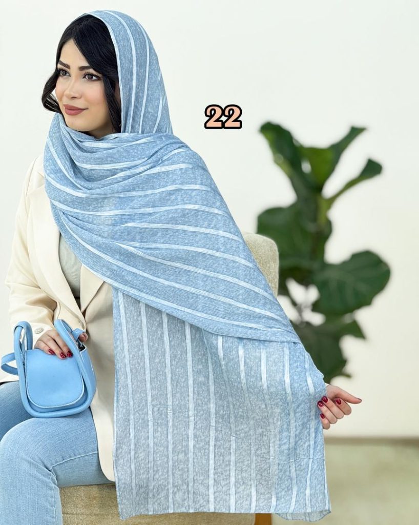 شال راه راه کد g626