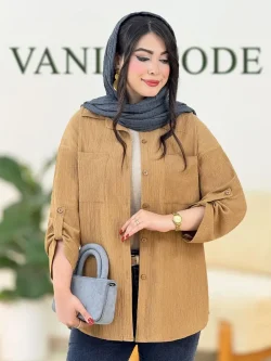 شومیز مراکشی دکمه دار کد g817