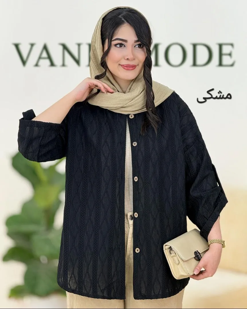 شومیز جلو دکمه دار کد g472