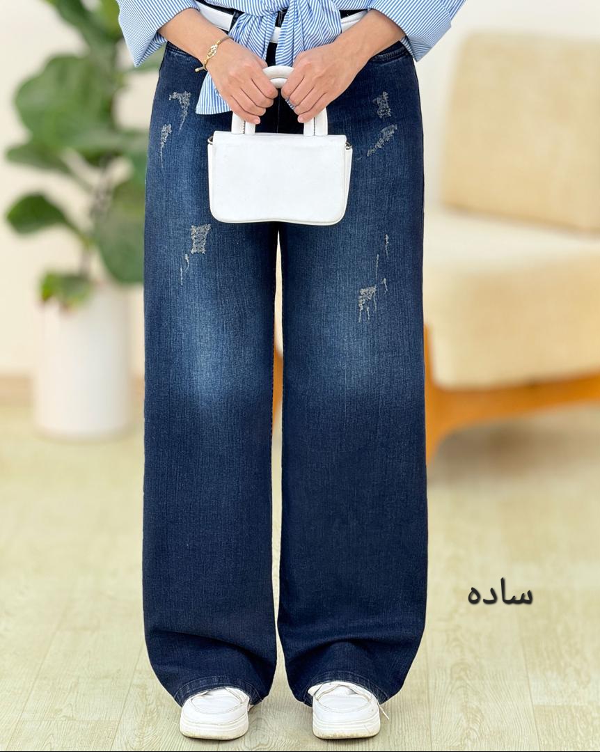 شلوار جین راسته کد g929