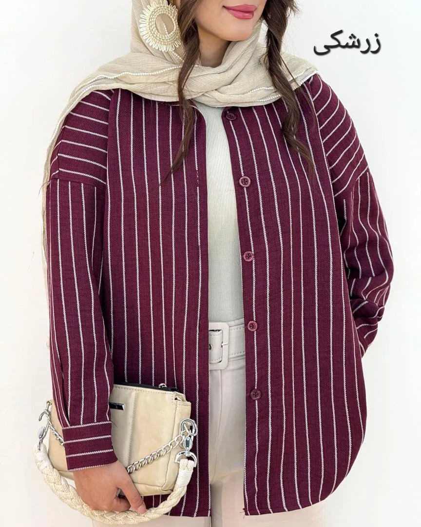 شومیز دکمه دار دیپلمات کد h31