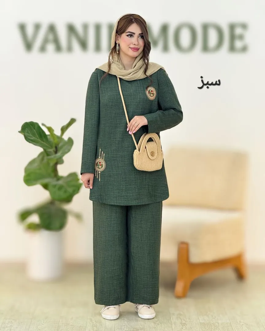 تونیک شلوار شانتون صوفیا کد g884
