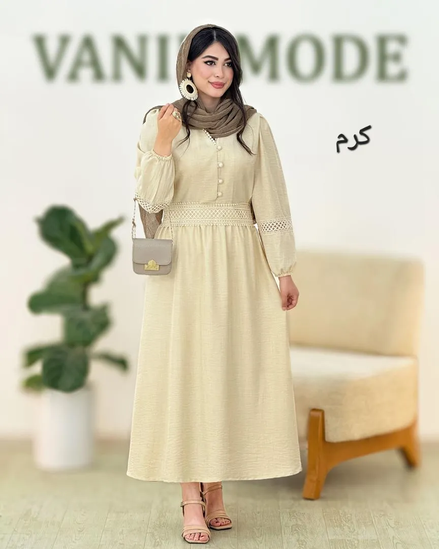 پیراهن گیپور شانتون صوفیا کد g975