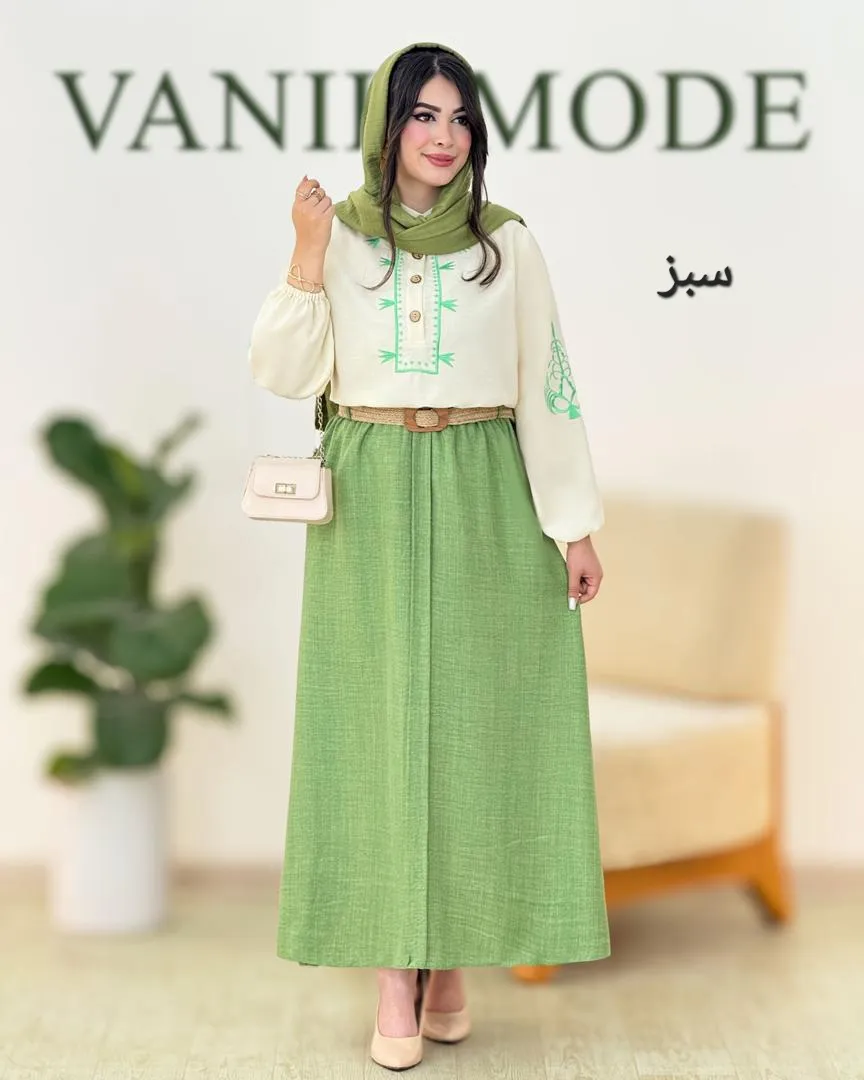 شومیز دامن شانتون کد g886