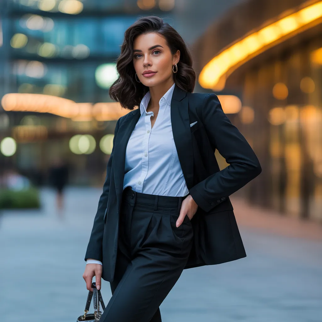 استایل با مانتو کتی مشکی