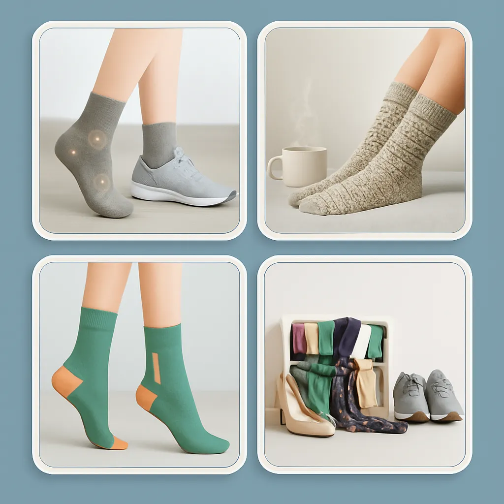 مزایای شگفت انگیز استفاده از جوراب