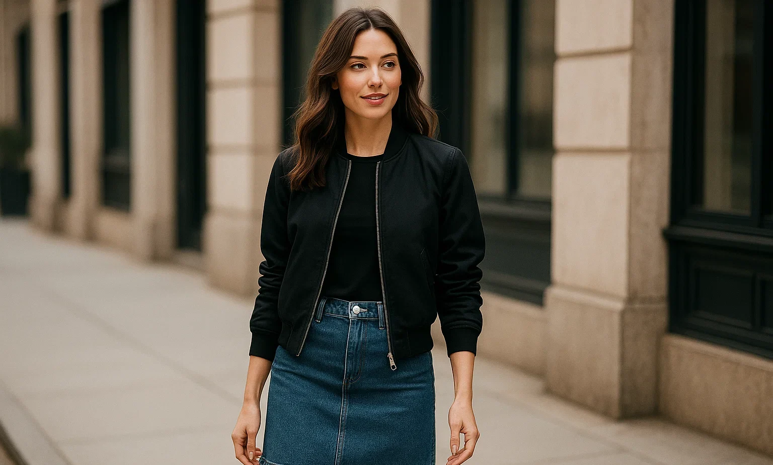 با دامن لی چی بپوشم