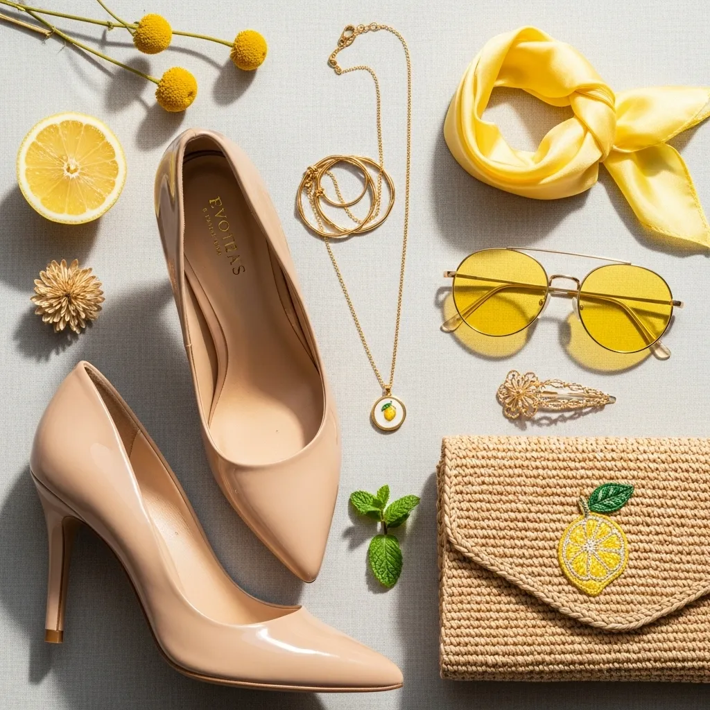 پیراهن لیمویی با چه رنگی ست میشود