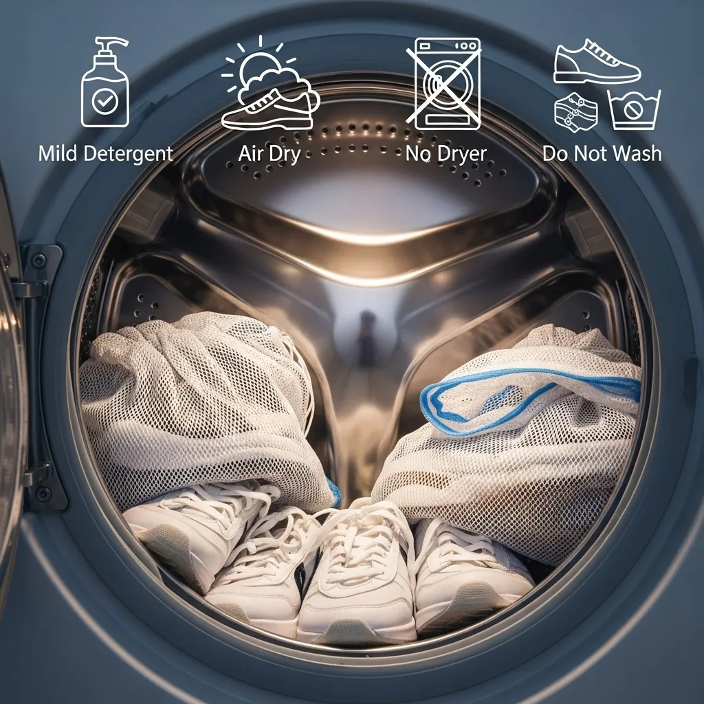 آیا شستن کفش در ماشین لباسشویی ضرر دارد