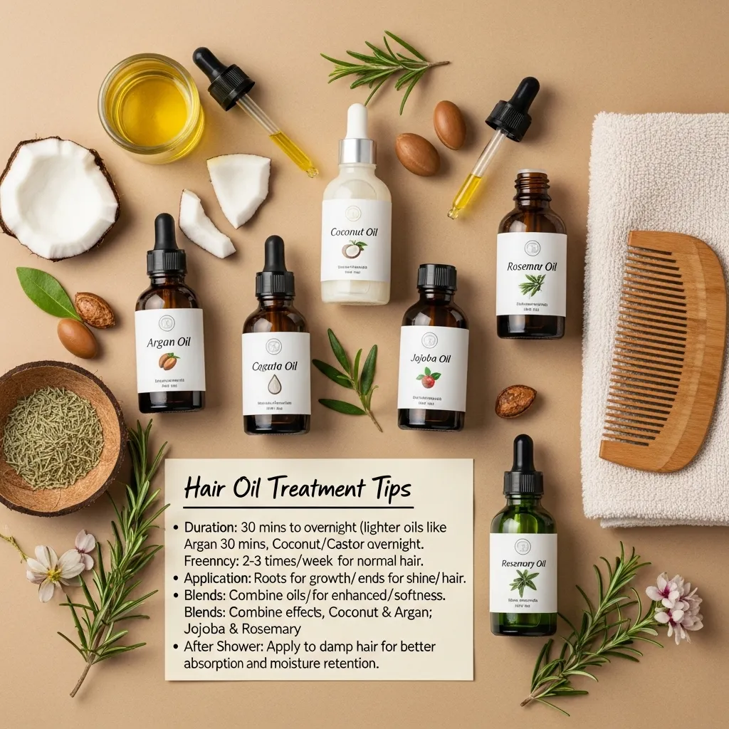 بعد از حمام چه روغنی به مو بزنیم