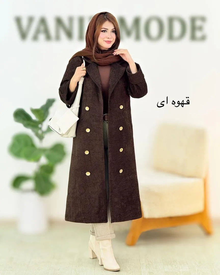 پالتو مخمل جودون زنانه کد h440
