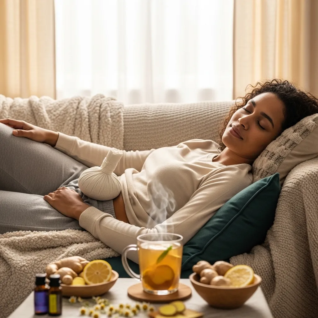 کاهش سریع درد پریود خانگی