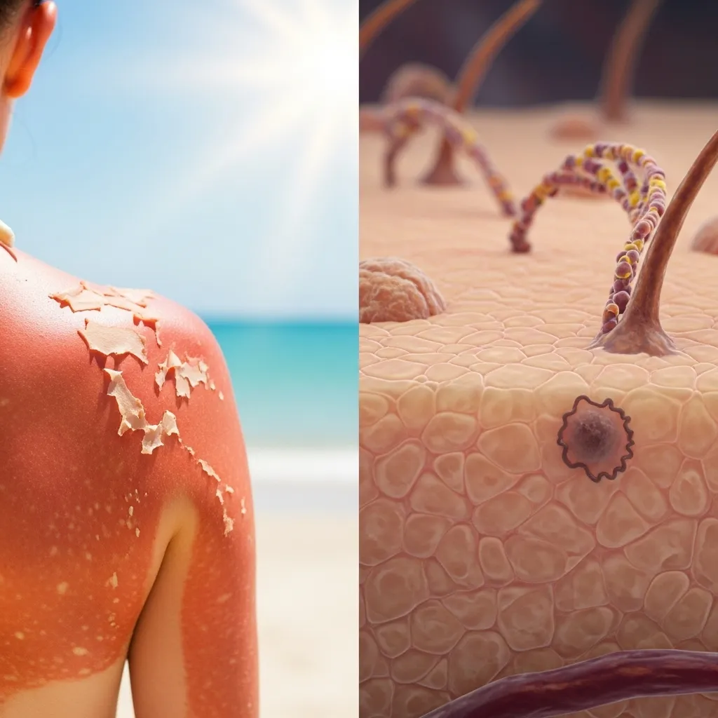 اشعه فرابنفش برای پوست