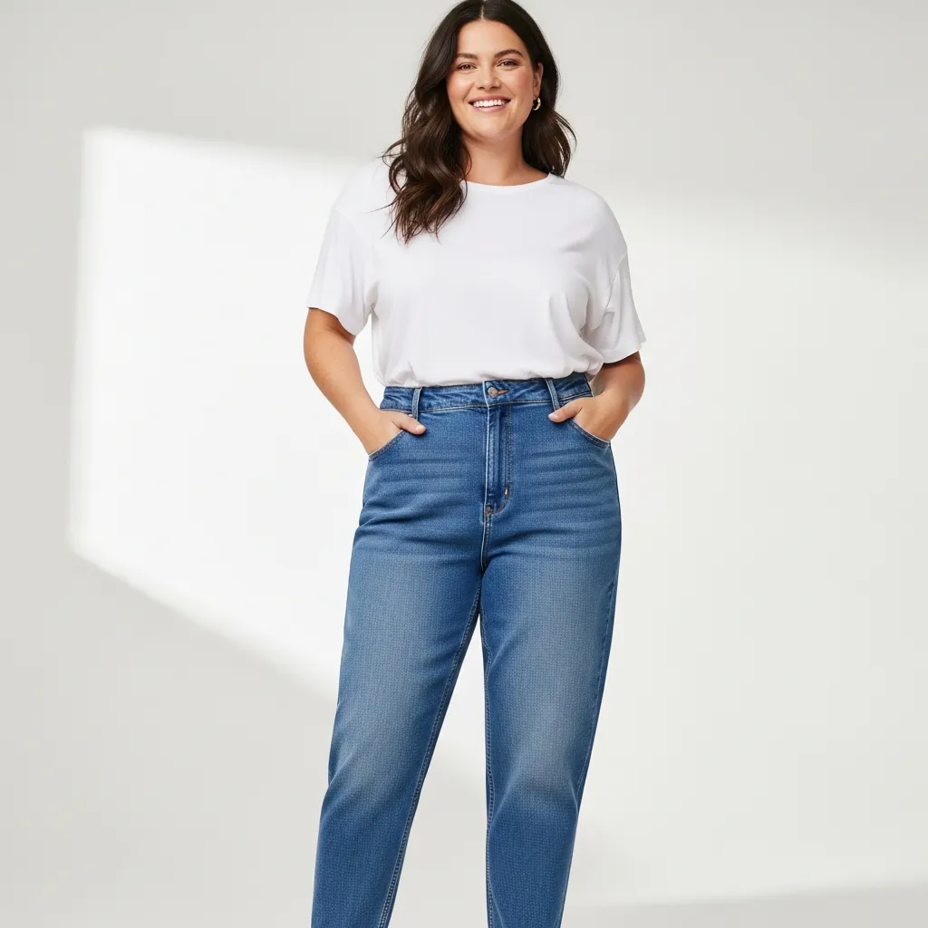 شلوار مام فیت برای افراد چاق