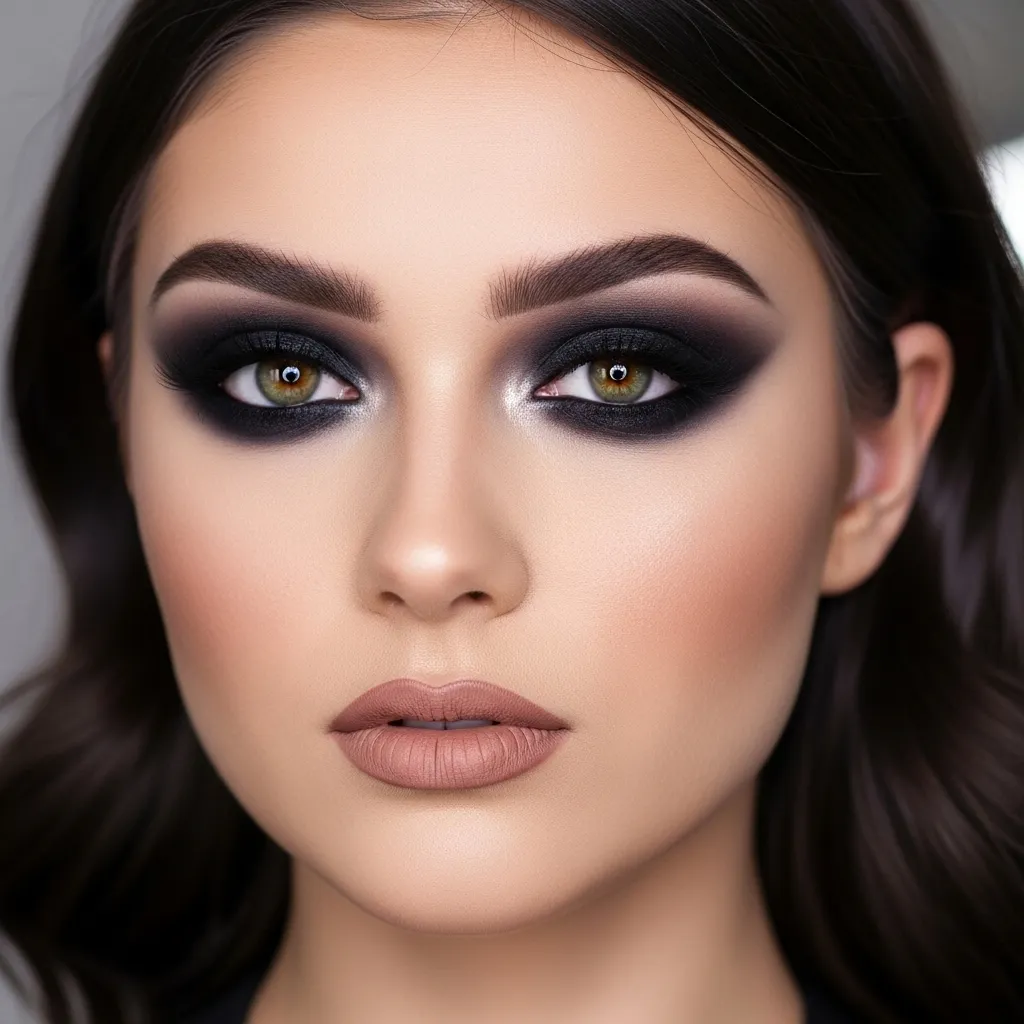 آرایش اسموکی دخترانه