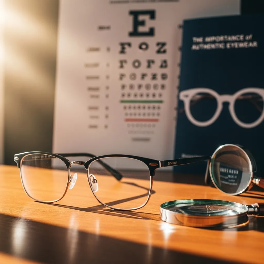 تشخیص عینک طبی اصل