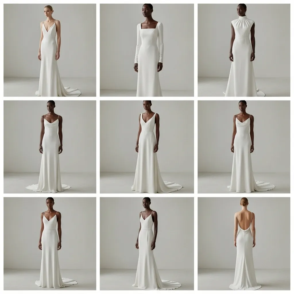 لباس عروس مینیمال