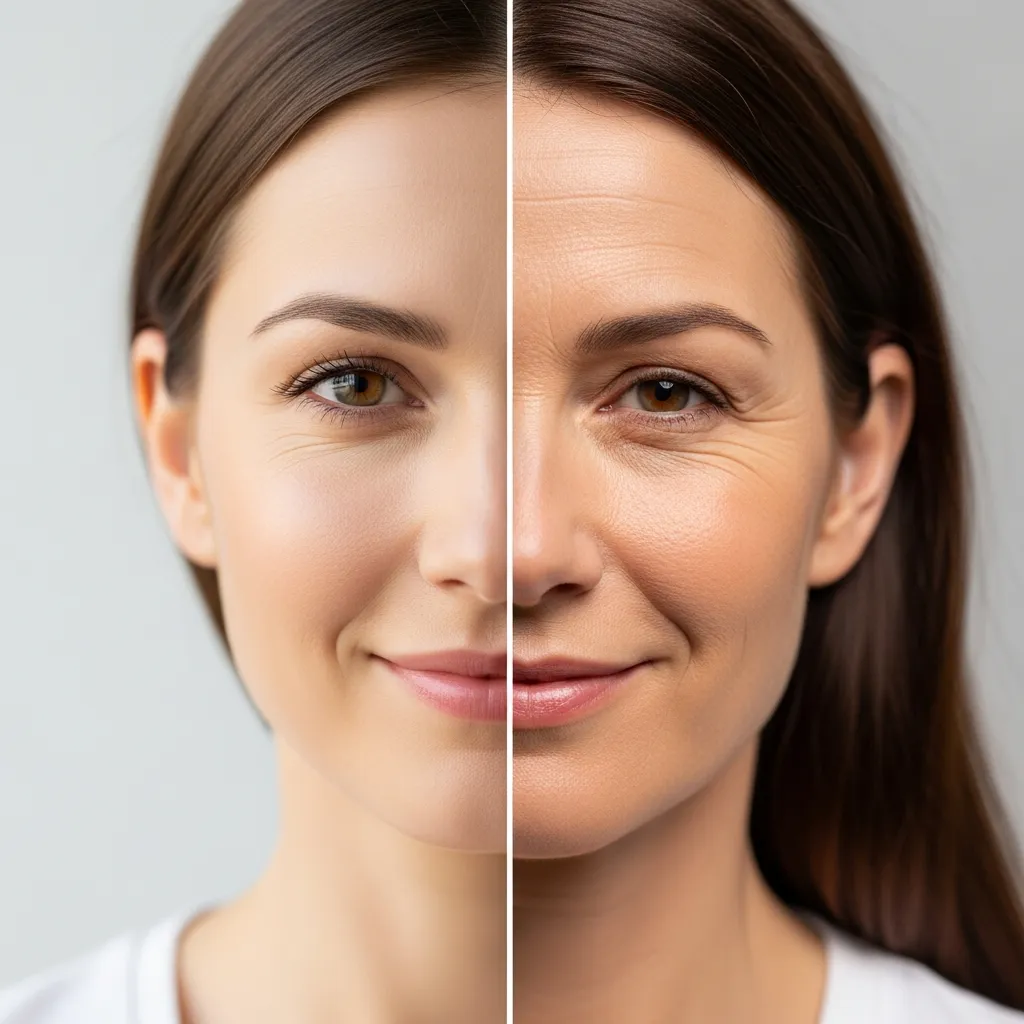 چروک صورت از چه سنی شروع می شود