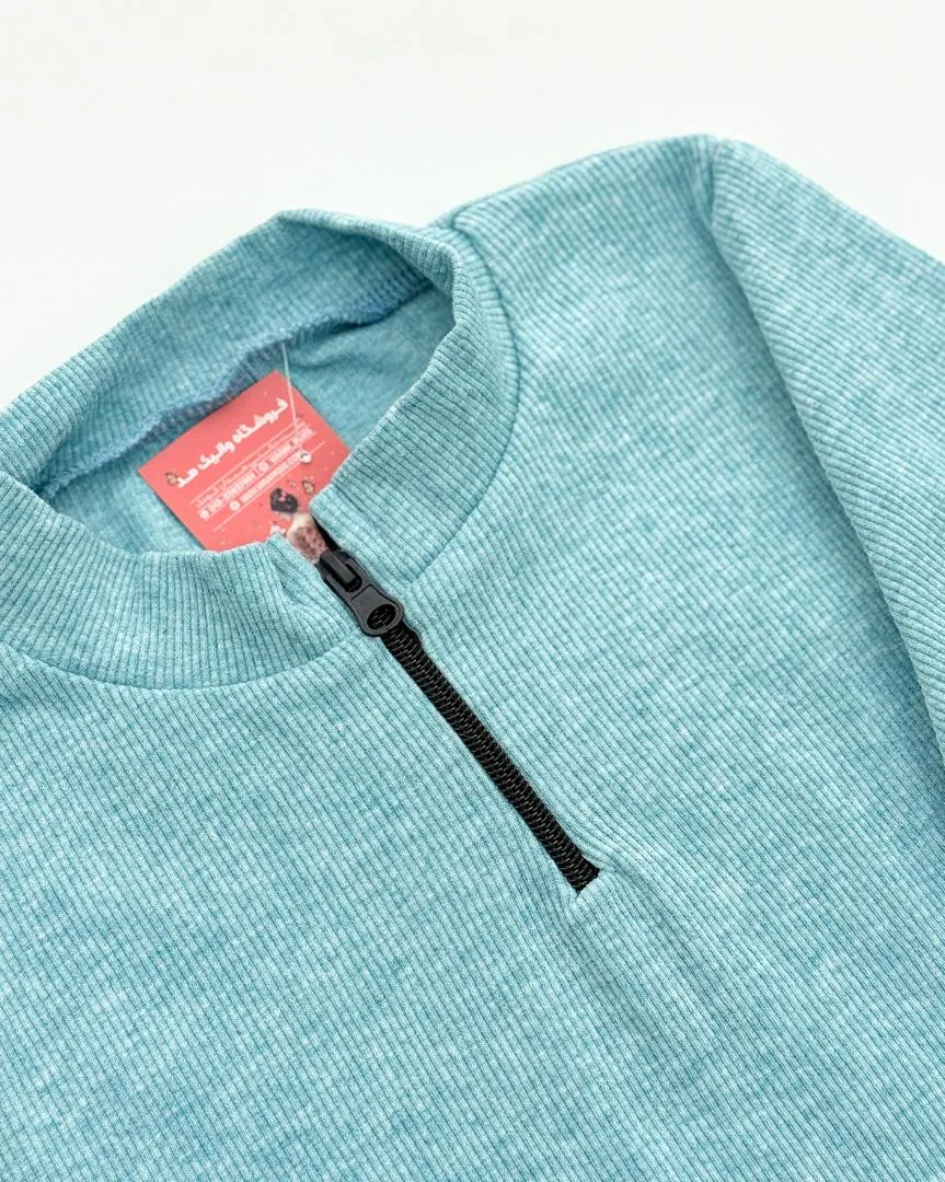 بلوز فانریپ نیم زیپ کد h644