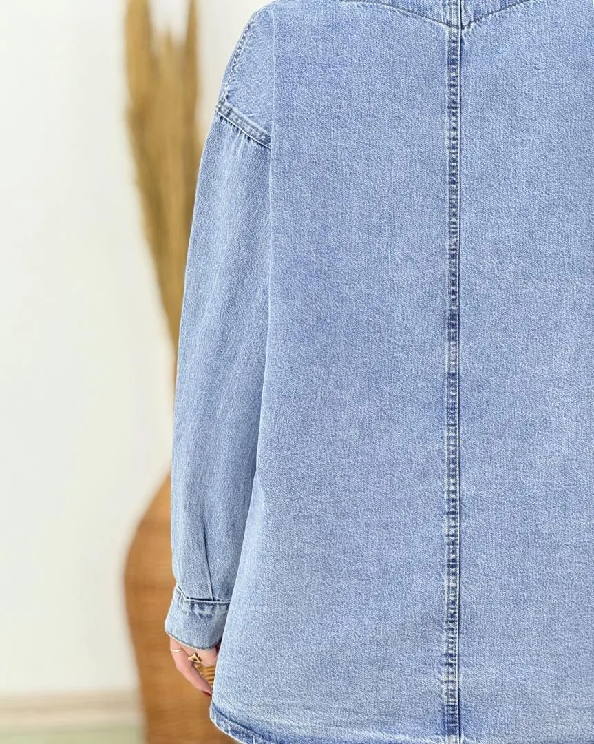 کت جین زاپدار زنانه کد h718