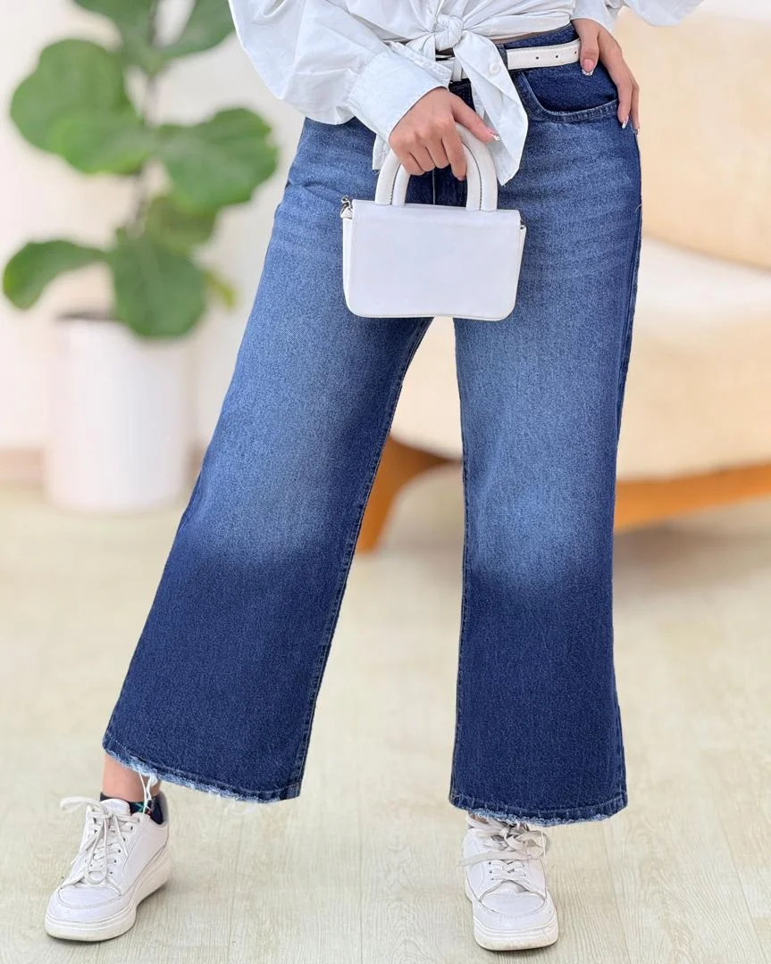 شلوار نیم بگ دمپا ریش کد H409