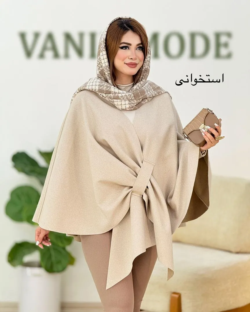 مانتو پانچ روناک کد h790