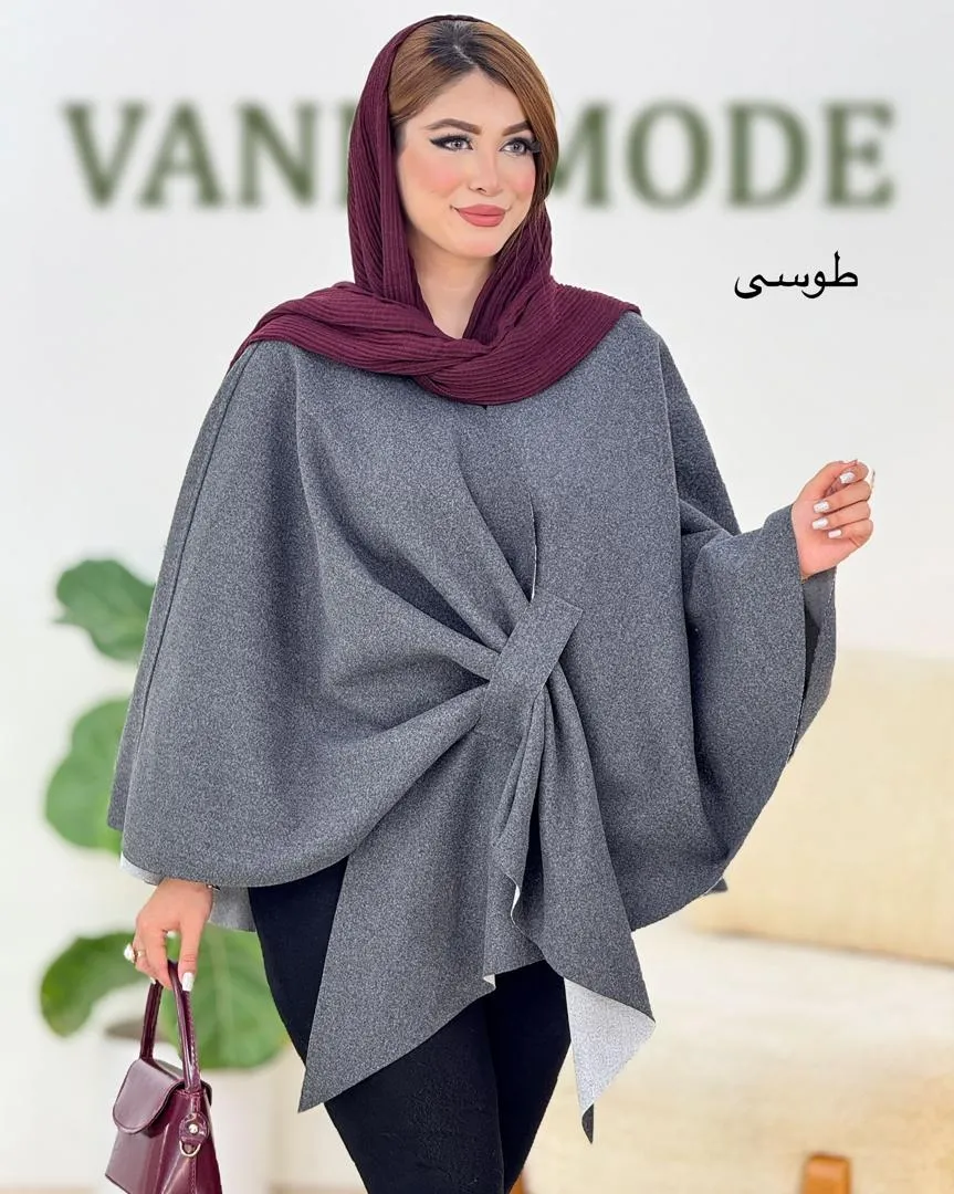 مانتو پانچ روناک کد h790