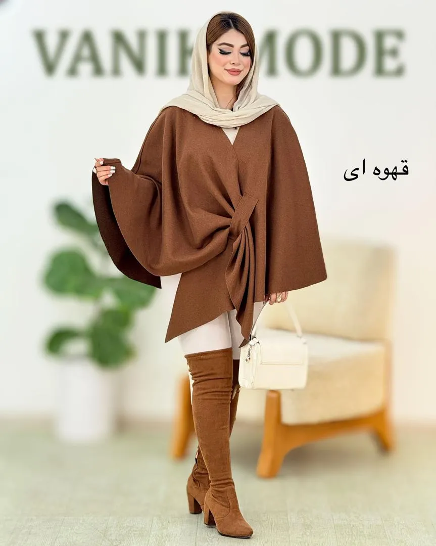 مانتو پانچ روناک کد h790