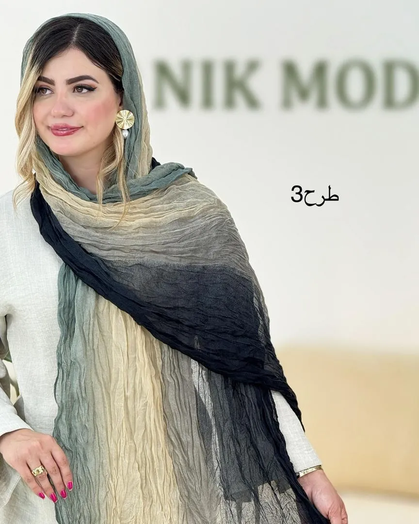 شال طیفی طرحدار کدH170