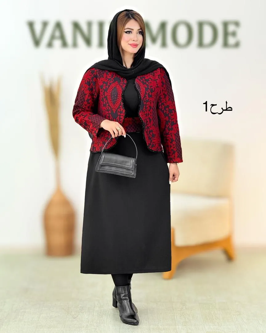 کت و سارافون سنگدوزی کد h785