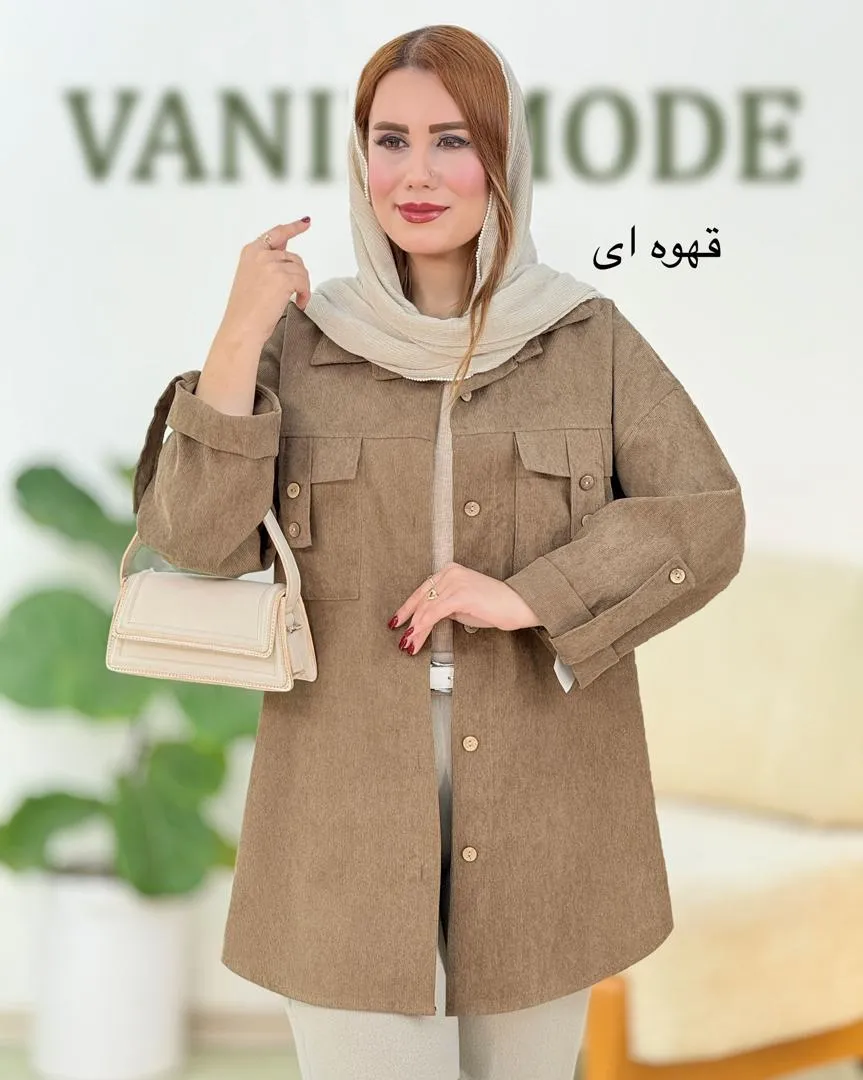 مانتو کبریتی آستین پاگون دار کد h791