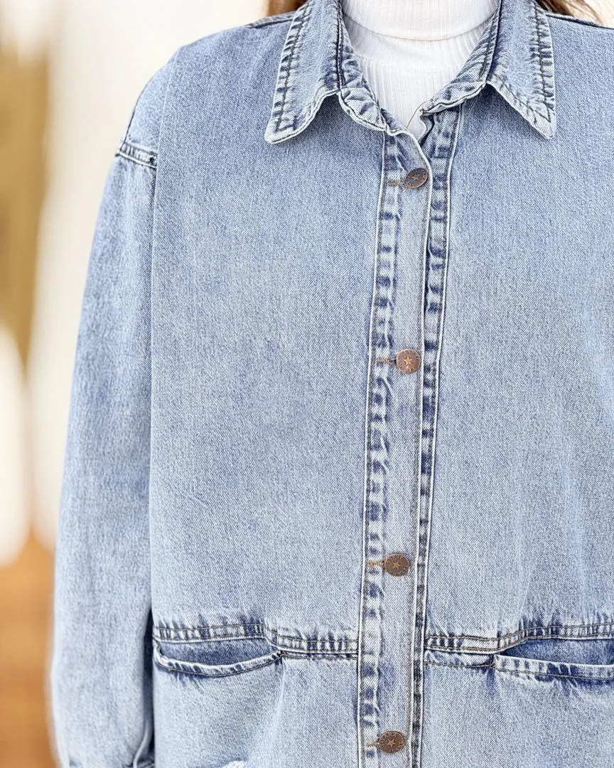 کت جین زاپدار زنانه کد h718