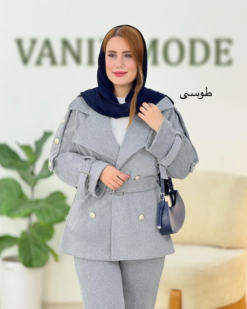 کت فوتر سگک دار کد h693