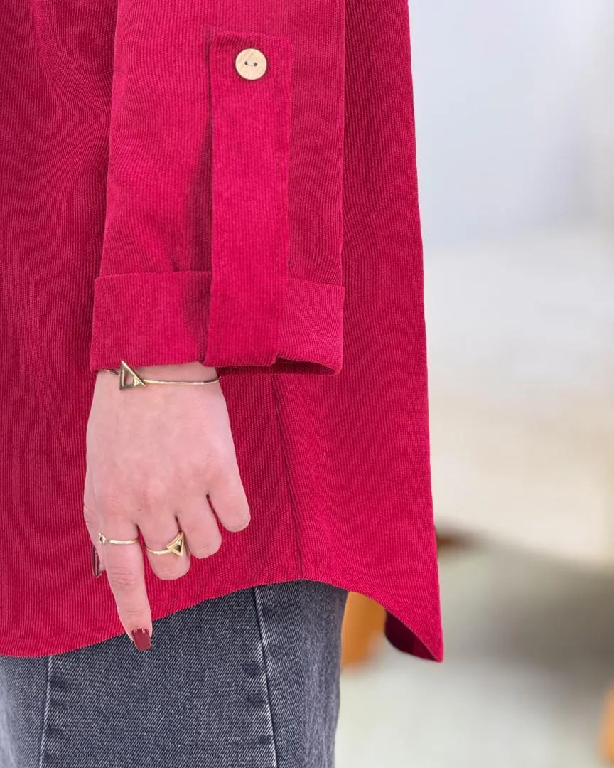 مانتو کبریتی آستین پاگون دار کد h791