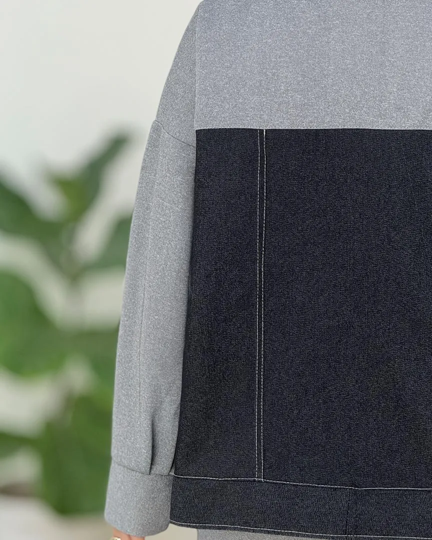 ست سویشرت شلوار ترکیبی کد h797