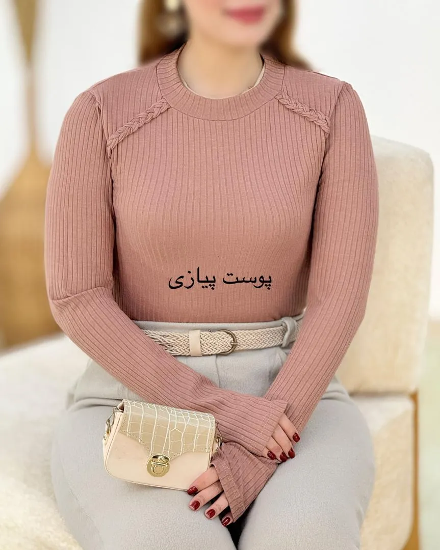 بلوز آستین فینگردار فانریپ کد h778