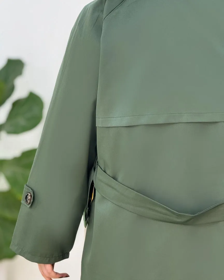 ترنچ کت آستر دار کد h439