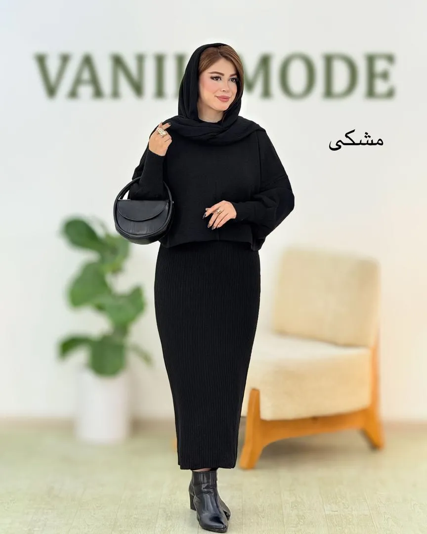 ست رویه سارافون بافت حلقه ای کد h524