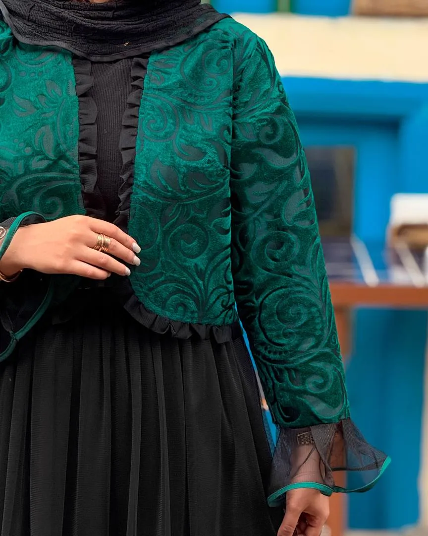 کت دامن تور یلدایی کد h814