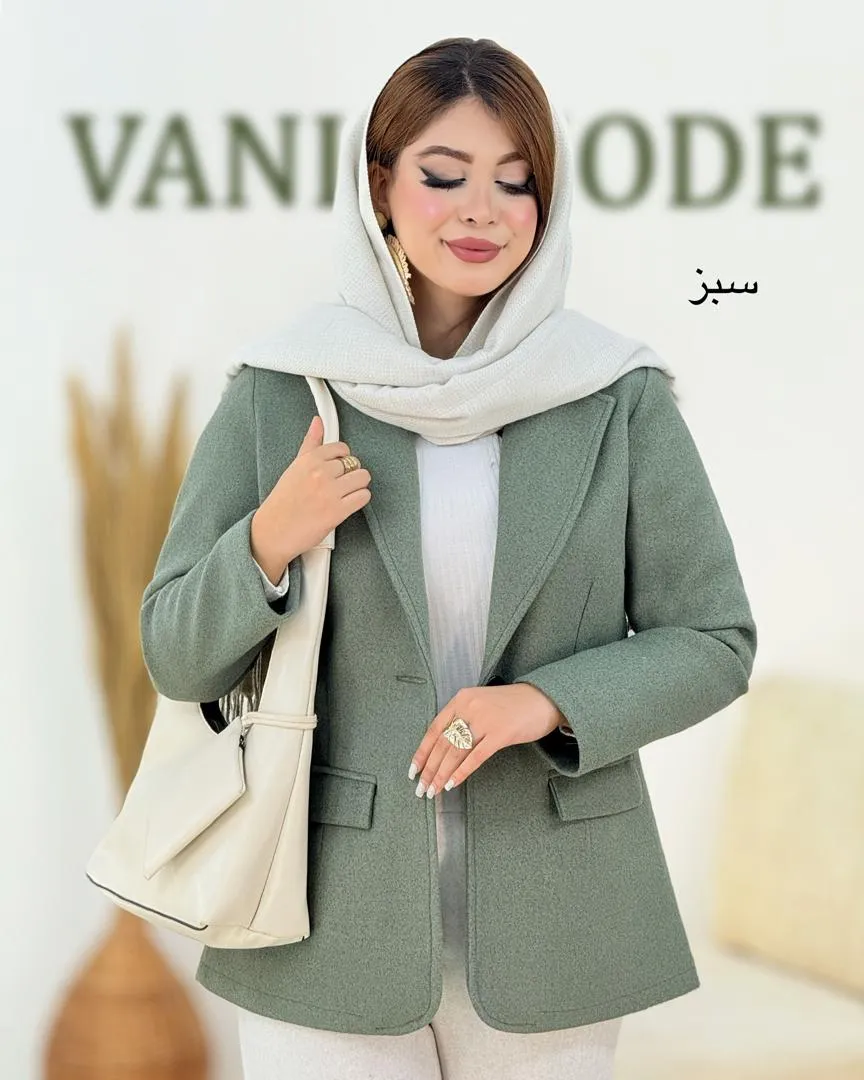 پالتو فوتر دو جیب زنانه کد H895