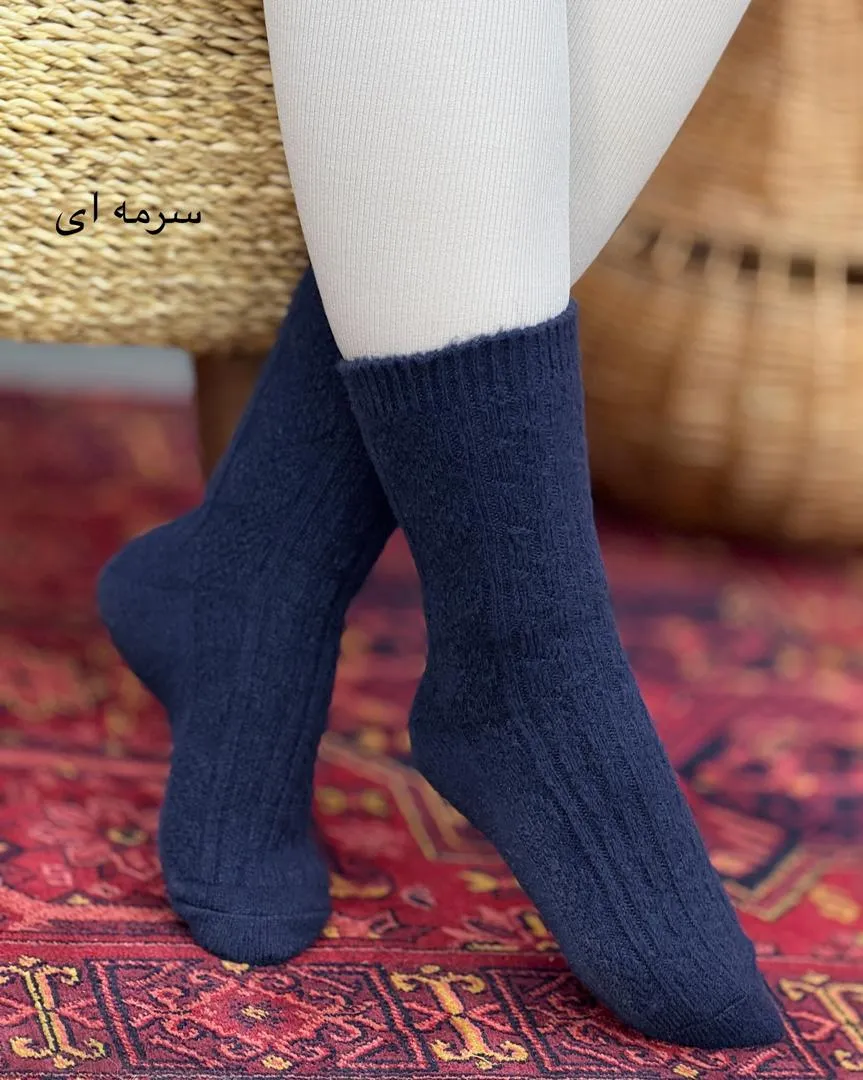 جوراب بافت زنانه کد h804