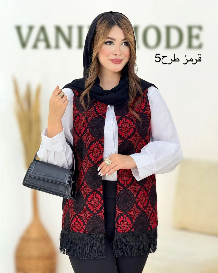 جلیقه پایین ریش یلدایی کد h770