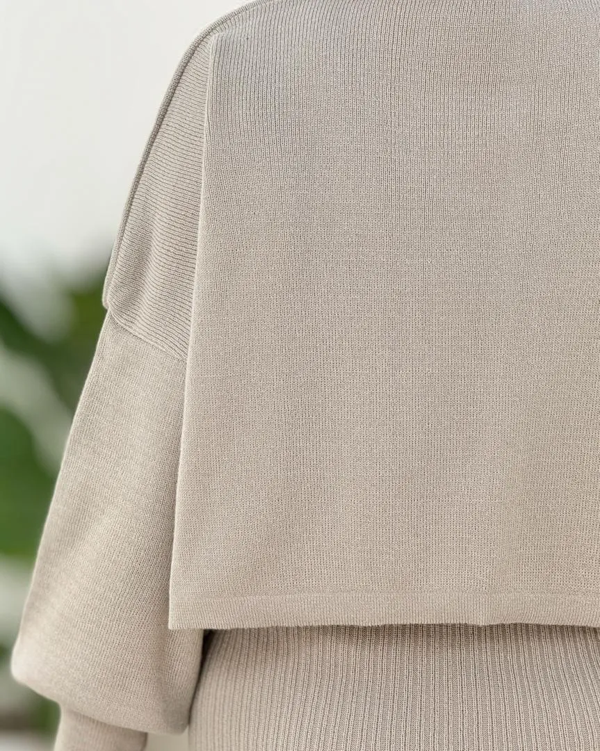 ست رویه سارافون بافت حلقه ای کد h524