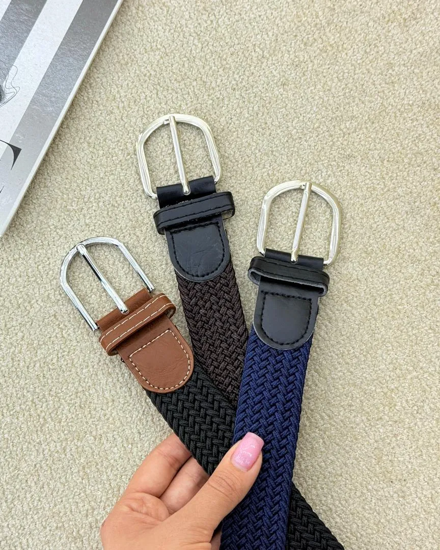 کمربند بافت حصیری کدh884