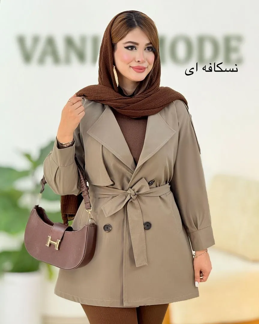 ترنج کت چهار دکمه کوتاه کد h819