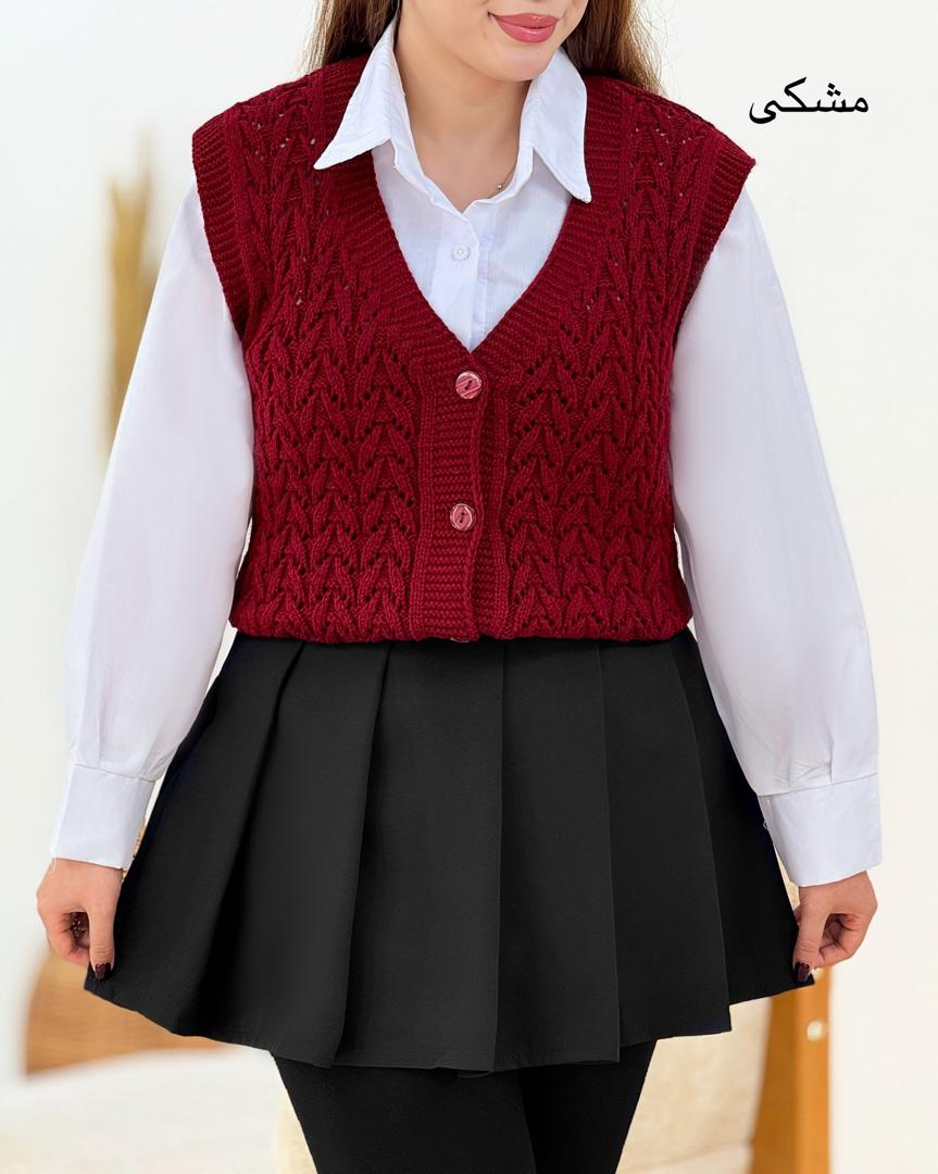 دامن کوتاه پیل دار کد h908