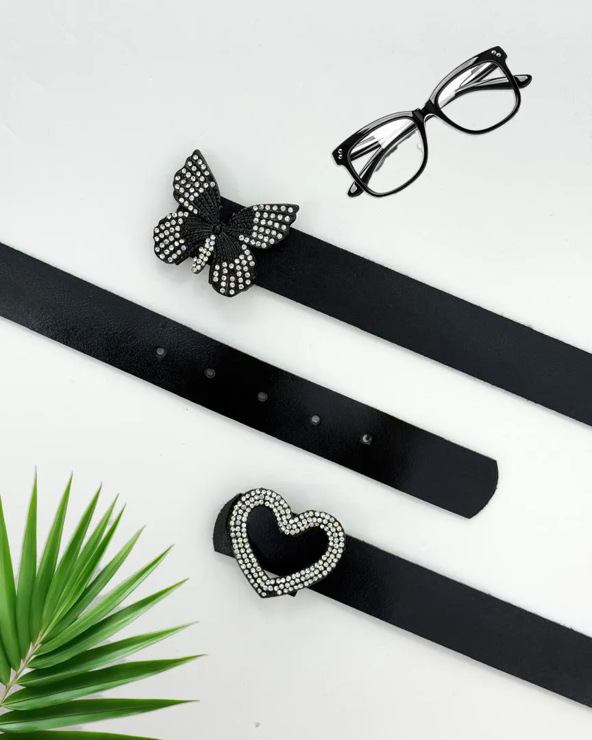 کمربند پهن نگین کد h889