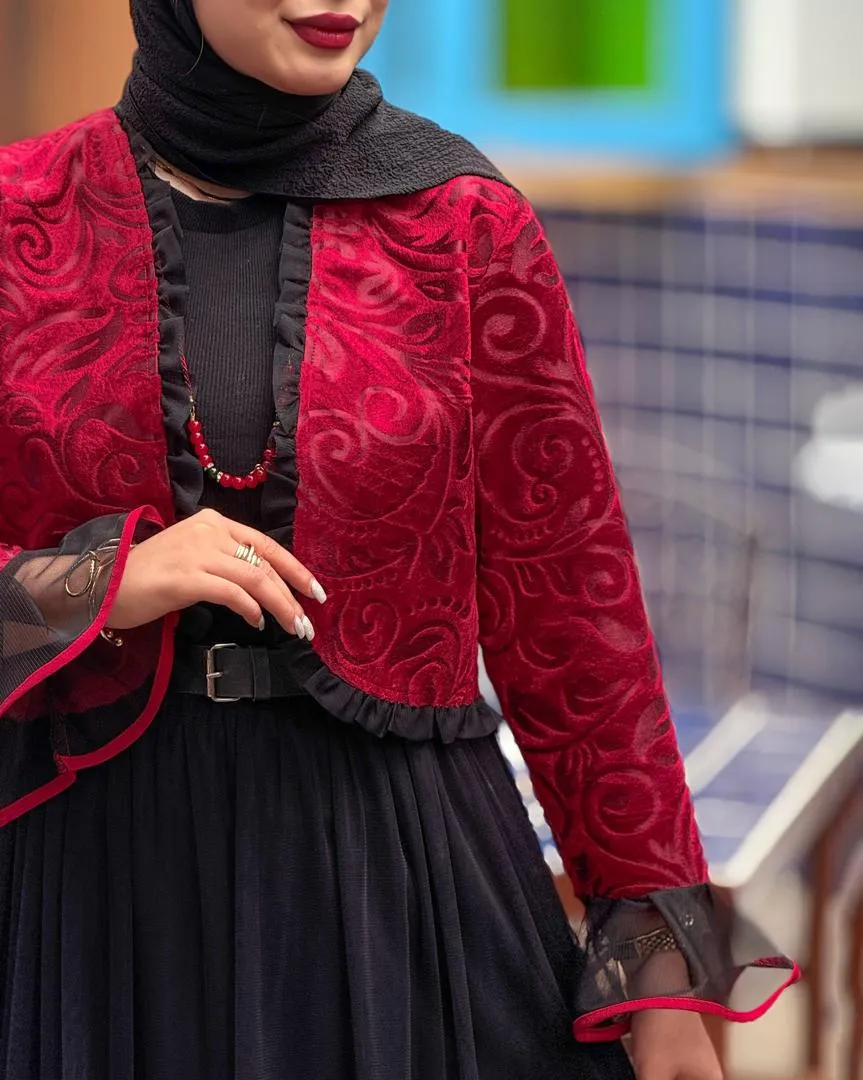 کت دامن تور یلدایی کد h814